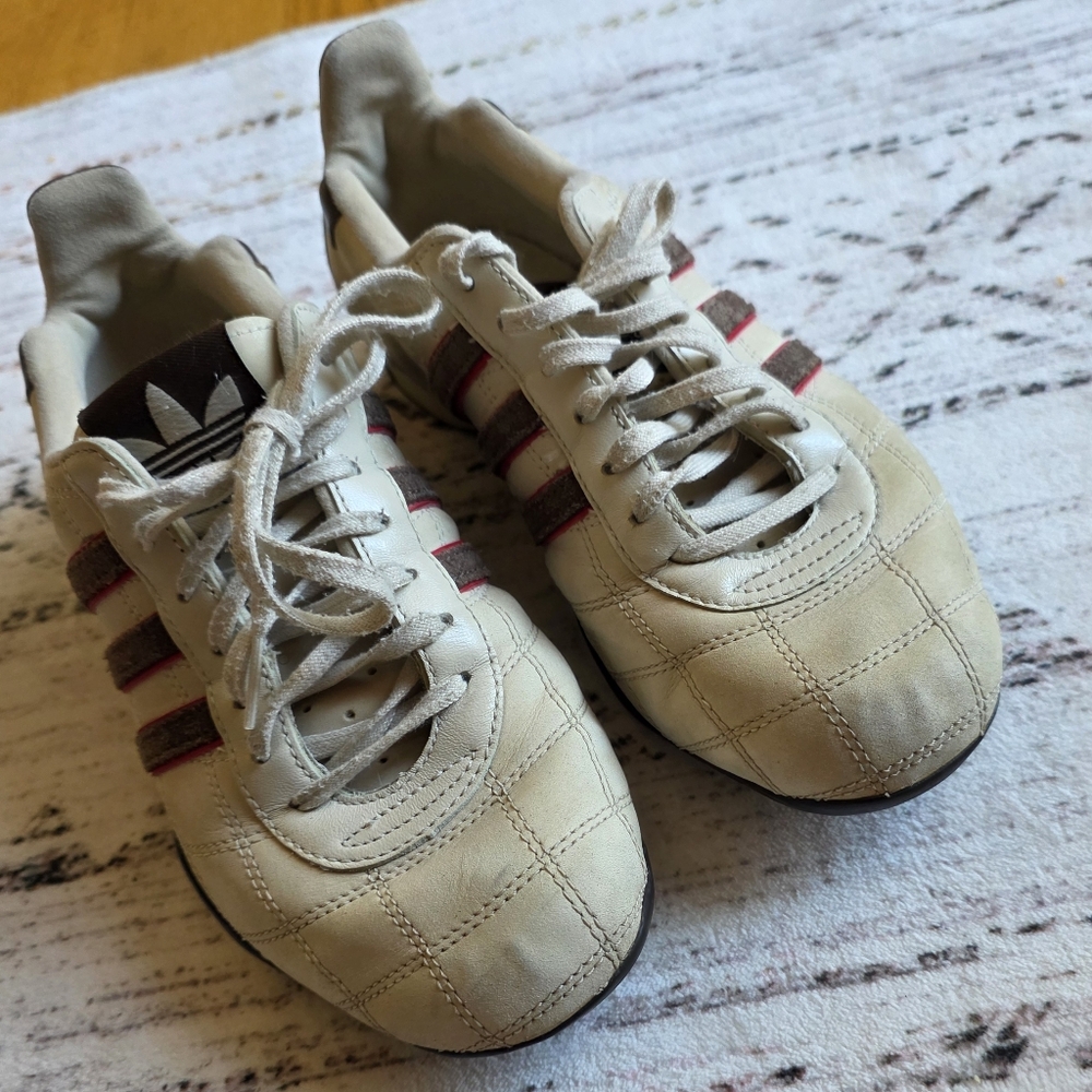 Adidas x Goodyear Tuscany Racing Sneakers Vintage Y2K Driving Shoes Size 6